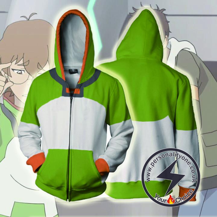 Voltron Legendary Defender Hoodies - Pidge Zip Up Hoodie Jacket